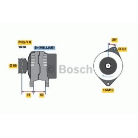 Lichtmaschine von BOSCH