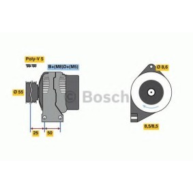 Lichtmaschine 0 986 049 540