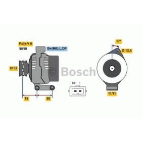 Lichtmaschine von BOSCH