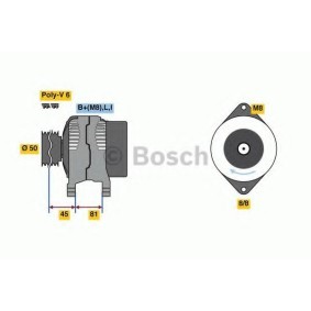 Lichtmaschine für DAEWOO von BOSCH