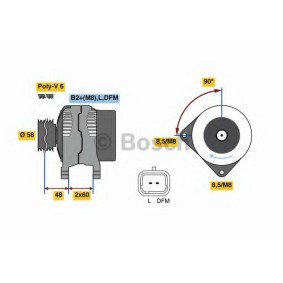 Lichtmaschine von BOSCH