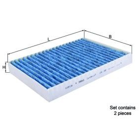 Achetez des Filtre d'habitacle MAHLE ORIGINAL LAO 292/S à prix pour 65,97 €