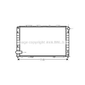 Achetez des Radiateur du moteur PRASCO LC2058 à prix pour 1060,46 €