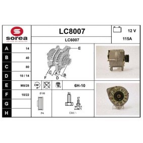 Lichtmaschine von SNRA