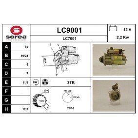 Acquista Motorino avviamento da SNRA LC9001 a buon mercato per soli 209,62 €