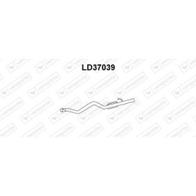 Abgasrohr LD37039