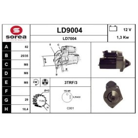 Comprar Motor de arranque de SNRA LD9004 a bajo precio de 193,74 €