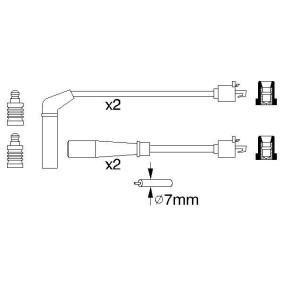 Zündleitungssatz 0 986 356 940 von BOSCH günstig für 50,45 € online kaufen