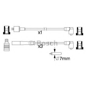 Acquista Kit cavi candele da BOSCH 0 986 357 168 a buon mercato per soli 30,51 €