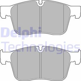 Bremsbeläge von DELPHI