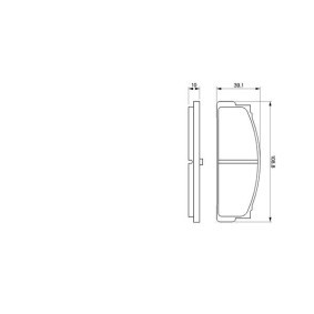Acquista Kit pastiglie freni da BOSCH 0 986 460 741 a buon mercato per soli 24,06 €