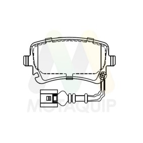 Acquista Kit pastiglie freni da MOTAQUIP LVXL1327 a buon mercato per soli 39,50 €