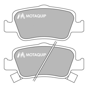 Compre Pastilhas de travão da MOTAQUIP LVXL1406 a um preço baixo por 33,78 €