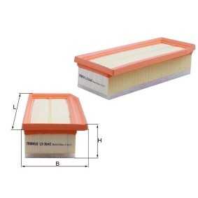 Luftfilter LX 3542 von KNECHT günstig für 23,78 € online kaufen