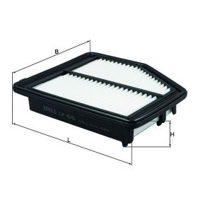 Luftfilter LX 4241 von KNECHT günstig für 22,27 € online kaufen