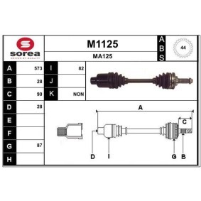 Comprar Árbol de transmisión de SNRA M1125 a bajo precio de 205,51 €