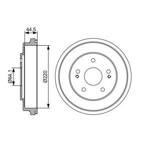 Acquista Tamburo freno da BOSCH 0 986 477 147 a buon mercato per soli 42,91 €
