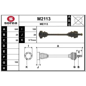 Antriebswelle M2113