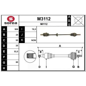 Compre Veio de transmissão de SNRA online para COLT III (C5_A) a preços moderados