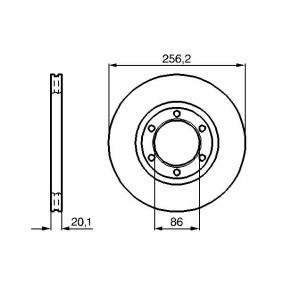 Bremsscheibe 0 986 478 802