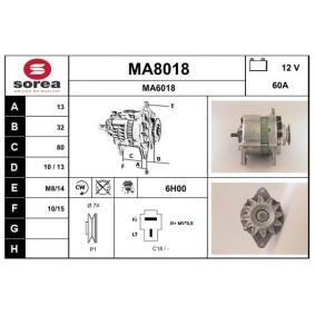 Køb Generator af SNRA MA8018 til den lave pris 1998,17 DKK