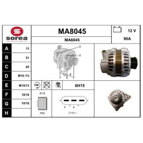Køb Generator af SNRA MA8045 til den lave pris 1998,17 DKK