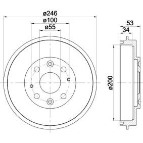 Bremstrommel MBD300 von MINTEX günstig für 55,13 € online kaufen