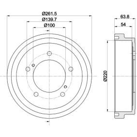 Bremstrommel MBD357 von MINTEX günstig für 56,66 € online kaufen