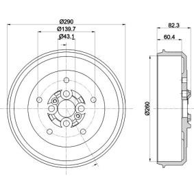 Bremstrommel MBD360