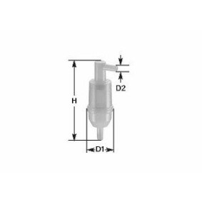Achetez des Filtre à carburant CLEAN FILTER MBNA 007 à prix pour 4,09 €