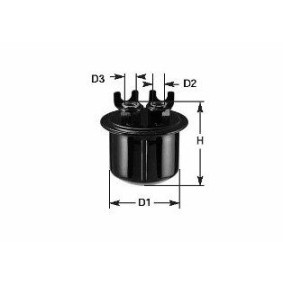 Achetez des Filtre à carburant CLEAN FILTER MBNA 974 à prix pour 17,28 €
