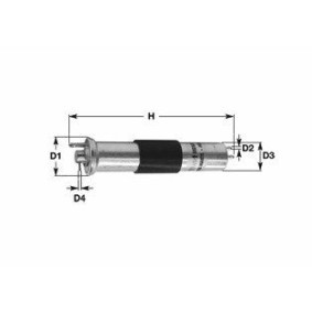 Compre Filtro de combustível da CLEAN FILTER MBNA1531 a um preço baixo por 63,81 €