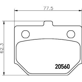 DAIHATSU Bremsbeläge von MINTEX