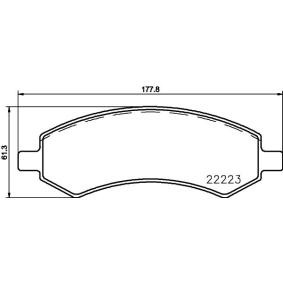 Acquista Kit pastiglie freni da MINTEX MDB3807 a buon mercato per soli 91,99 €