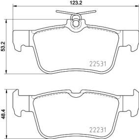 Acquista Kit pastiglie freni da MINTEX MDB3950 a buon mercato per soli 49,41 €