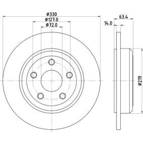Bremsscheibe MDC2683 von MINTEX günstig für 62,08 € online kaufen
