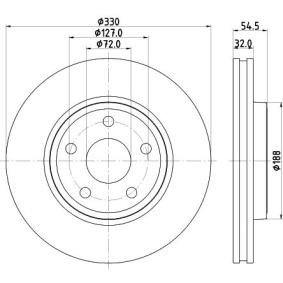 Bremsscheibe MDC2684 von MINTEX günstig für 81,83 € online kaufen