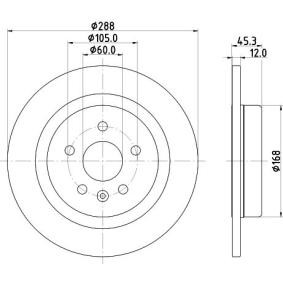 Bremsscheibe von MINTEX