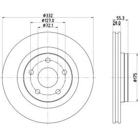 JEEP Bremsscheibe von MINTEX