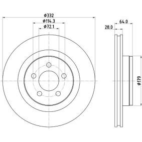 Bremsscheibe MDC2750 von MINTEX günstig für 88,26 € online kaufen