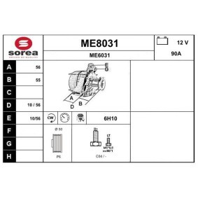 Köp Generator av SNRA ME8031 till det låga priset 3070,67 kr