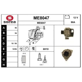 Köp Generator av SNRA ME8047 till det låga priset 2163,84 kr
