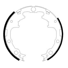 Bremsbackensatz MFR424