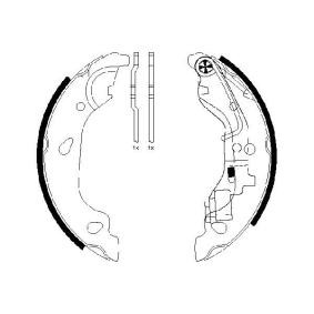 Comprar Juego de zapatas de frenos de MINTEX MFR487 a bajo precio de 57,52 €