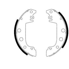 Bremsbackensatz MFR55 für ARO