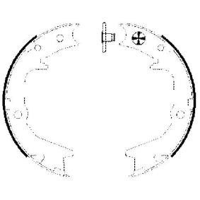 Kjøp Bremseskosett, håndbrems av MINTEX MFR626 til den lave prisen 737,73 NOK