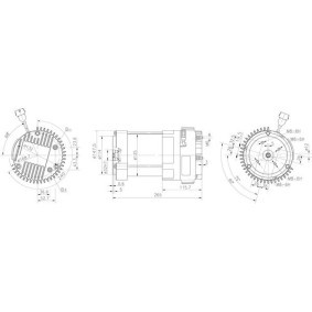 Kjøp Dynamo av MAHLE ORIGINAL MG 296 til den lave prisen 3402,11 NOK