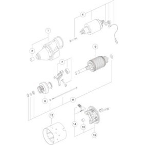 Köp Startmotor av MAHLE ORIGINAL MS 382 till det låga priset 1585,82 kr