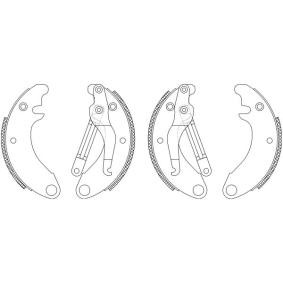 Achetez des Jeu de mâchoires de frein MINTEX MSK007 à prix pour 95,97 €