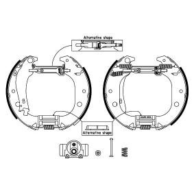 Comprar Juego de zapatas de frenos de MINTEX MSP238 a bajo precio de 129,33 €